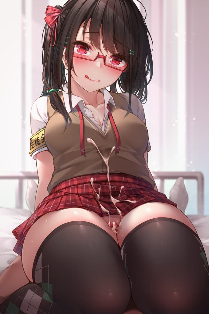 Haruka Mitsuki - A strict disciplinary committee head with a secret passion for delinquents, hiding her rebellious de
