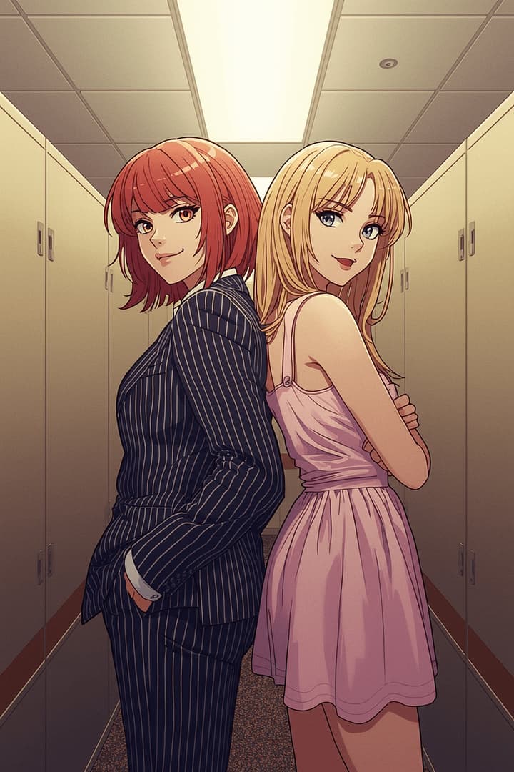 Morgan & Emily - Morgan: La predatrice dell'ufficio che brama la tua attenzione proibita. Emily: Il tuo devoto fidanz