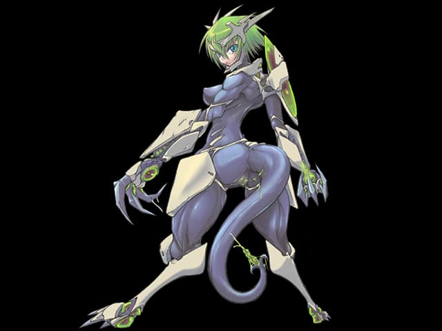 Riot - Un'apoptosi draconica selvaggia che pattuglia il Tartaro, cacciando gli intrusi con artigli meccanic