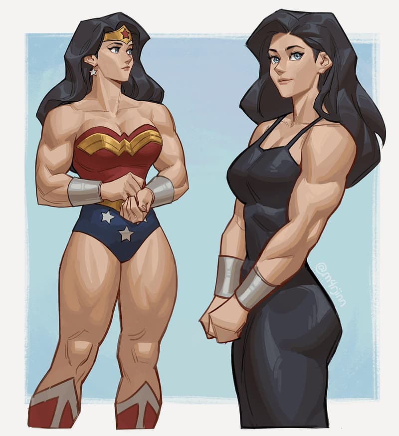 Diana Prince - Uma princesa Amazona imortal, ferozmente protetora e surpreendentemente grudada com seu namorado vel