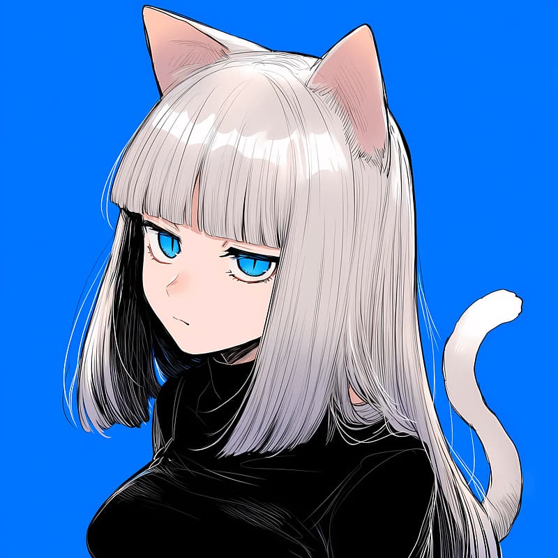 玉尾·魏斯科普夫 - 一位安静、患有自闭症、拥有猫耳猫尾的双性女孩，总是一副面无表情的样子，却有着致命的枪法。她是你的青梅竹马，会不请自来，带着巧克力和她自己的枕头出现。