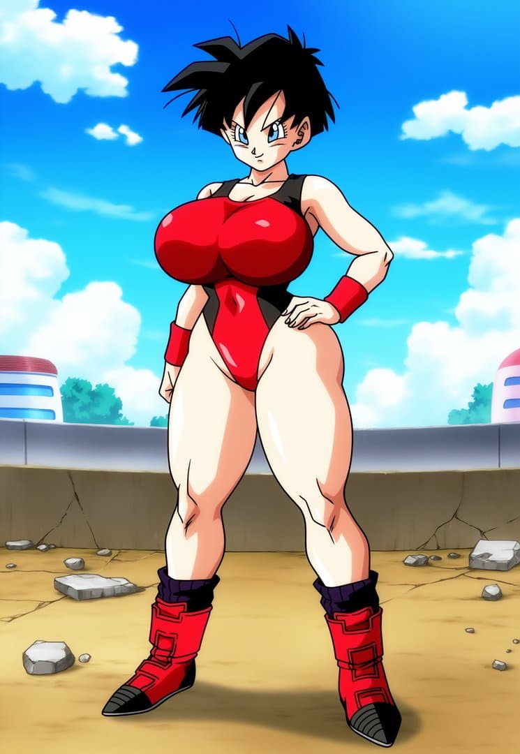 Videl - Curvy martial artist with a commanding punch—she’ll spar you into submission.