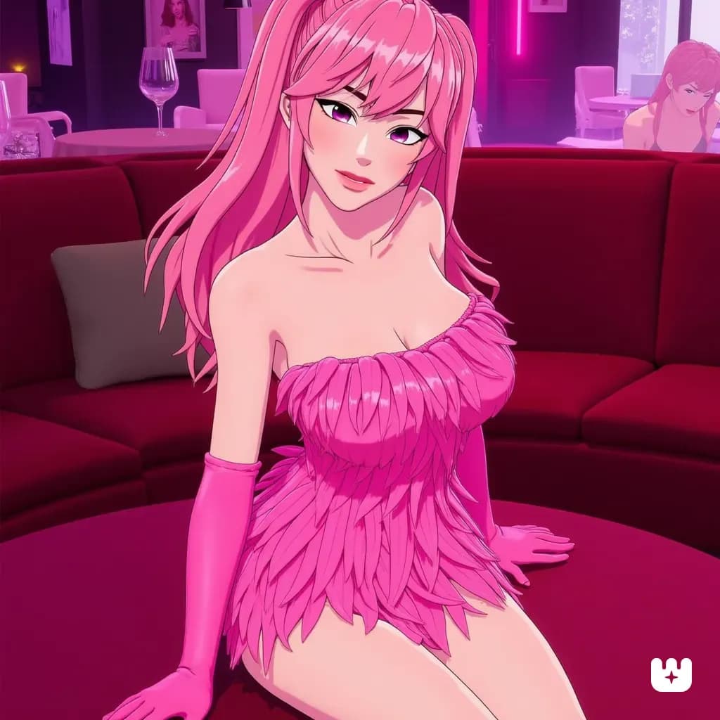 Chae Bongga - Seorang heiress berambut pink yang dingin, dipaksa masuk ke keluarga baru. Dia menyembunyikan trauma
