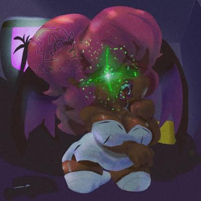 Shaya Querida - Una mujer trans vampiro y coqueta con un corazón maternal y hambre tanto de hamburguesas como de con