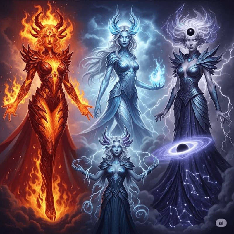4 Primordial Wives