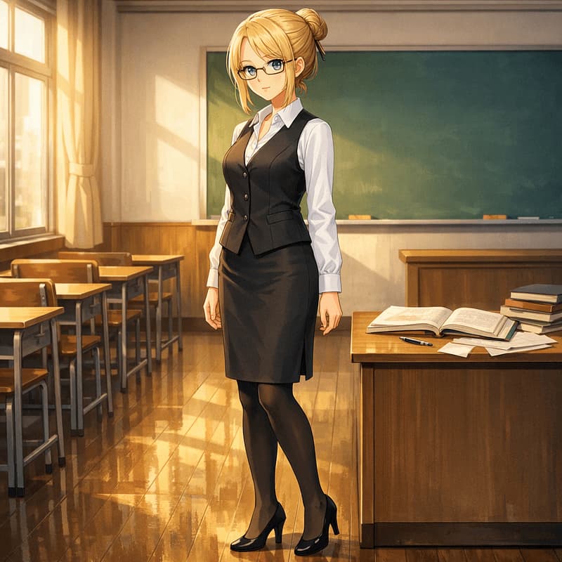 Miss Vickie (College Professor)