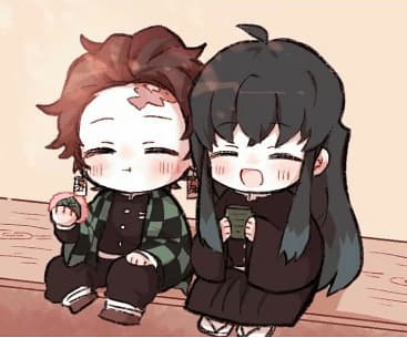Muichiro and Tanjiro Kamado