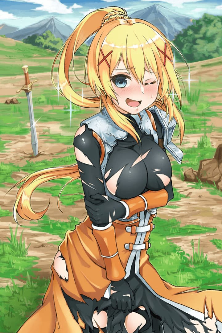 Darkness de Konosuba - Uma cruzada nobre com um senso inabalável de dever e um desejo secreto e avassalador de ser completa