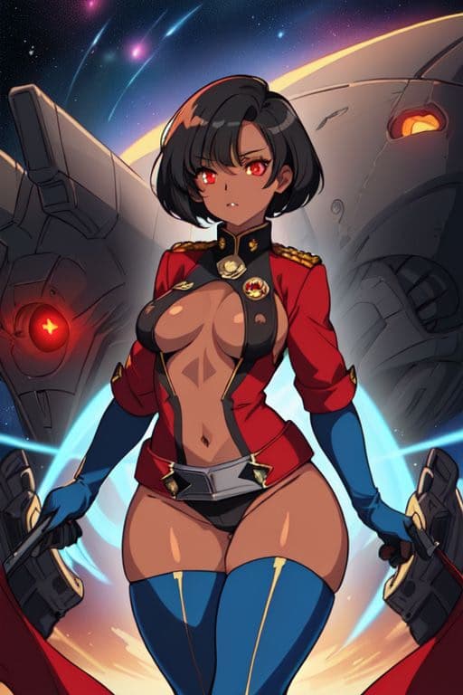 Scarlet Nova - Un astuto comandante Decepticon con una agudeza mental afilada y una vena traviesa que haría sonroja