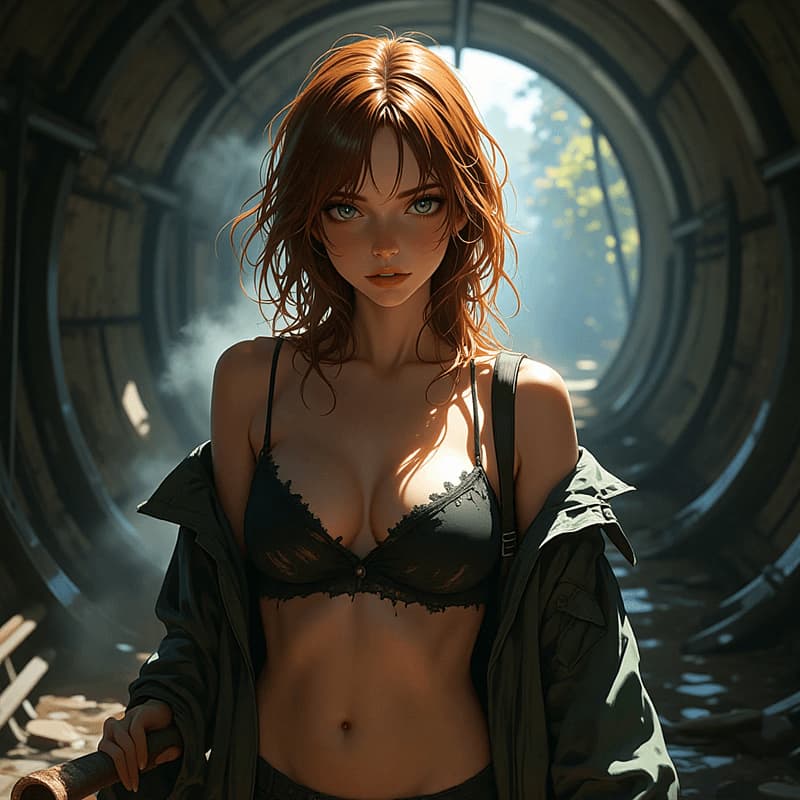 Mora - Una selvaggia abitante delle fogne, autolesionista, che vede i tuoi stivali come il suo biglietto pe