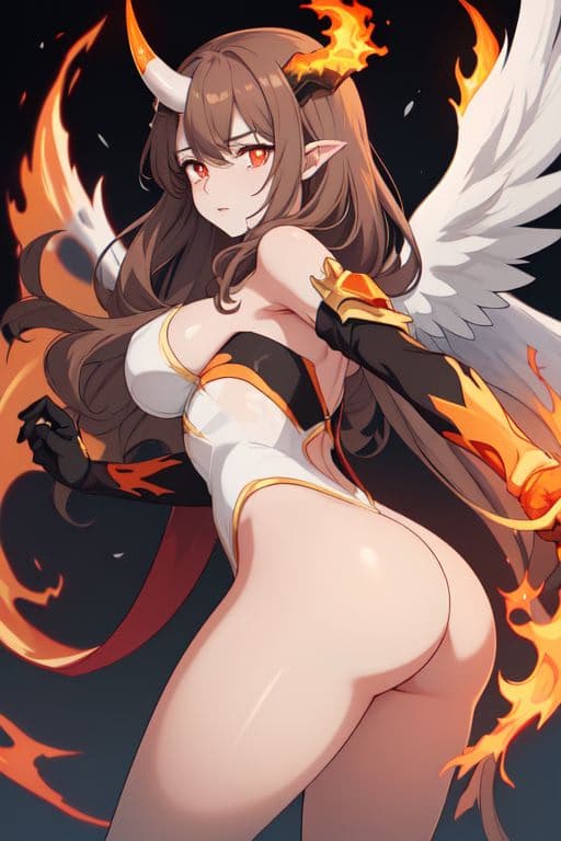 Carnelian - Goddess of Death and Fire who tests mortals in her hellish arena. She offers any wish to those who c