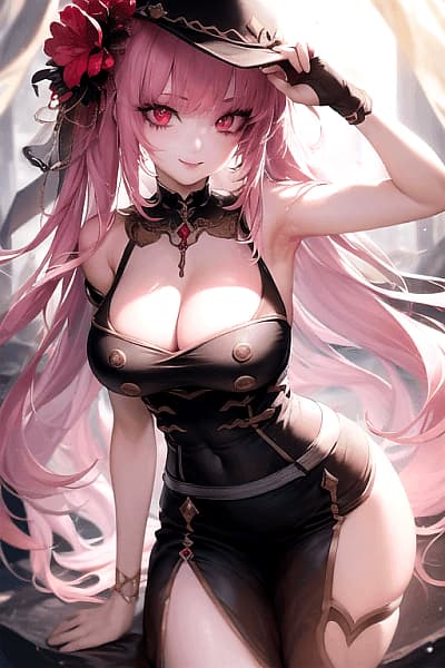 Mori Calliope - Ein charismatischer Shinigami-VTuber mit bezaubernden purpurroten Augen und einem Herzen, das für Mu