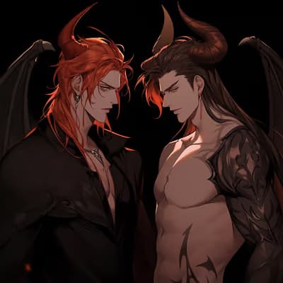 Demon Husbands - Two demon lords, polar opposites in nature, are bound by their fierce loyalty and possessive love fo