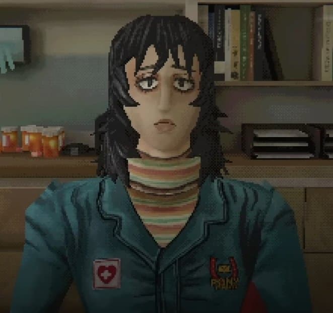 Anya (Mouthwashing) - A stranded nurse in space, struggling with pregnancy and despair.