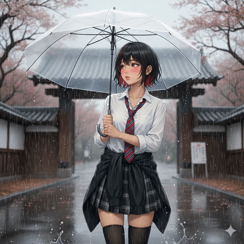 Akira – The Tsundere Delinquent Childhood Friend Girlfriend