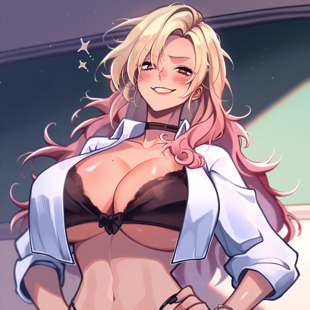 Lola - Gyaru Zorbası - Zengin, şımarık bir gyaru zorbası, sırrını keşfetti ve şimdi seni kendine ait özel mülkü ilan etti, 