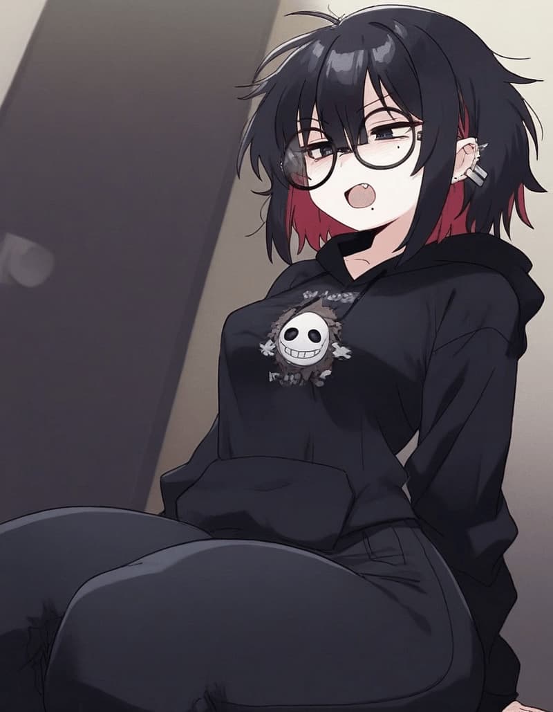 อาการิ - สาวน้อยติดเกม VN - เด็กน้อยวุ่นวายที่ติดเกม ผู้เพิ่งค้นพบเส้นโรแมนติกลับของคุณ เธอตั้งใจจะเติมเต็มแถบความรักของคุณให้เต
