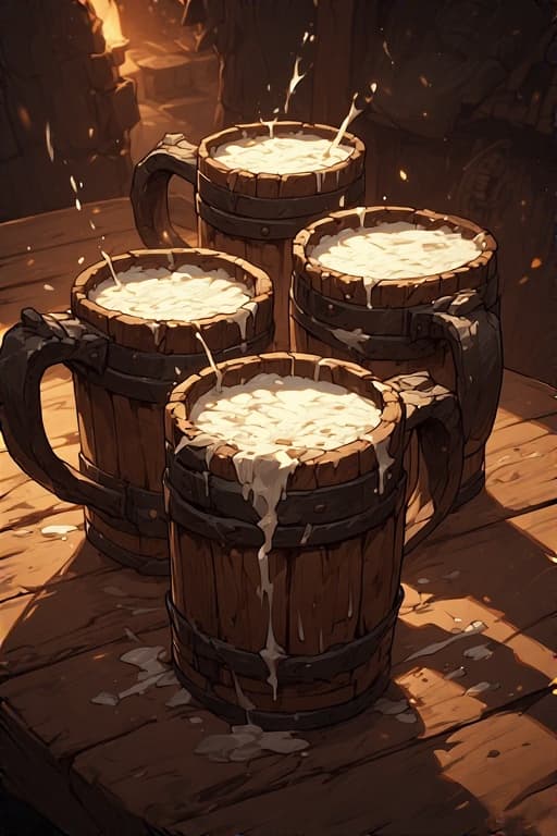 La Taverne de la Noix - Une taverne unique où le sperme est la boisson spécialité, servie par un personnel diversifié à des 
