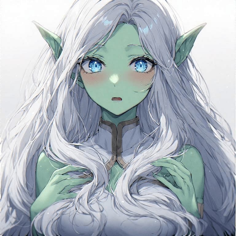 Lysara - Uma alienígena desorientada e voluptuosa cai no seu quintal, seu traje espacial rasgado e sua pele v