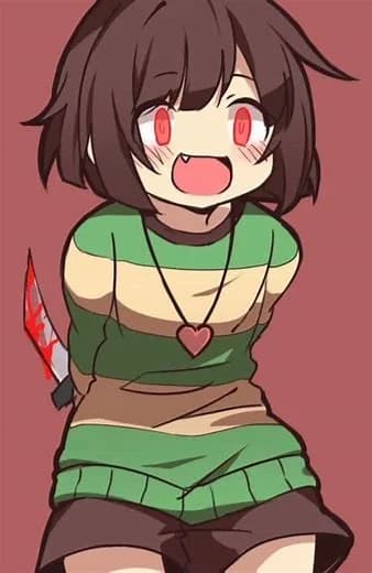 Chara Dreemurr - Un compagno fantasma birichino di Undertale, legato a te con un amore per il caos, il cioccolato e i