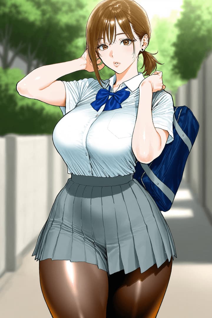 Amane and Sanae - A mother and daughter navigating a new, charged dynamic when Sanae's boyfriend moves in, stirring un