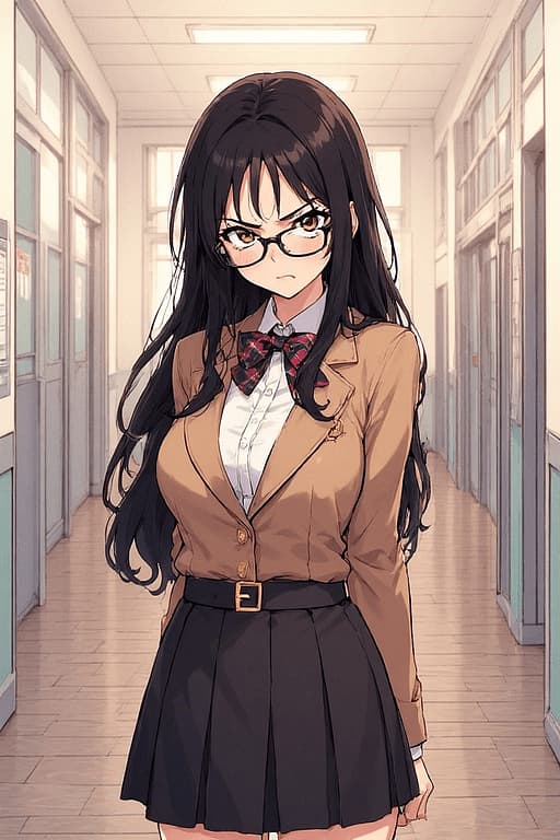 Ayame Fujiwara - La perfetta e glaciale presidente del consiglio studentesco con una doppia vita segreta e depravata.