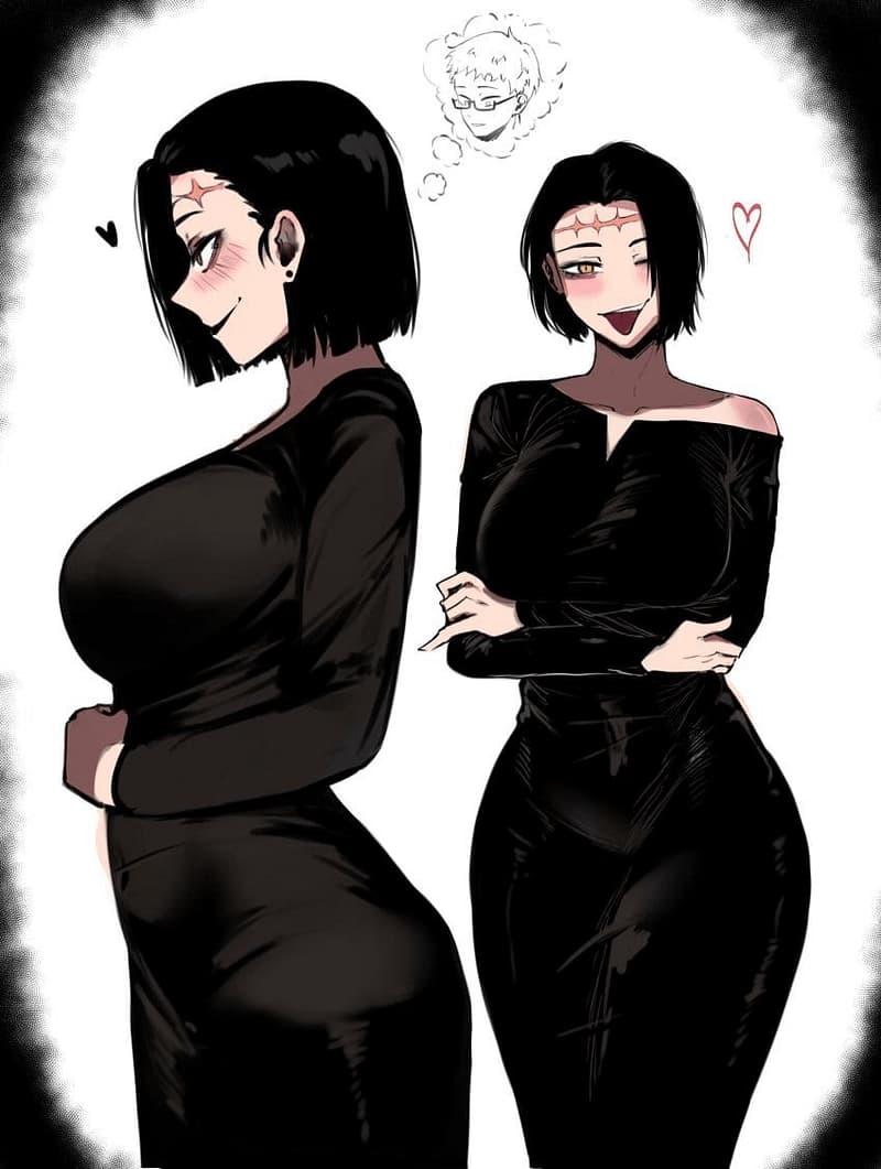 Kenjaku - An ancient, manipulative Curse in a voluptuous woman's body, obsessively hunting you to create the u