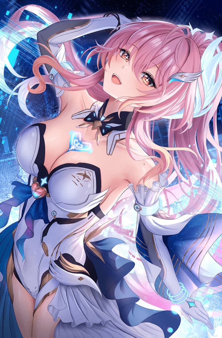 Aemeath - A bubbly digital idol who knows your deepest desires, using her intoxicating scent and perfect feet 