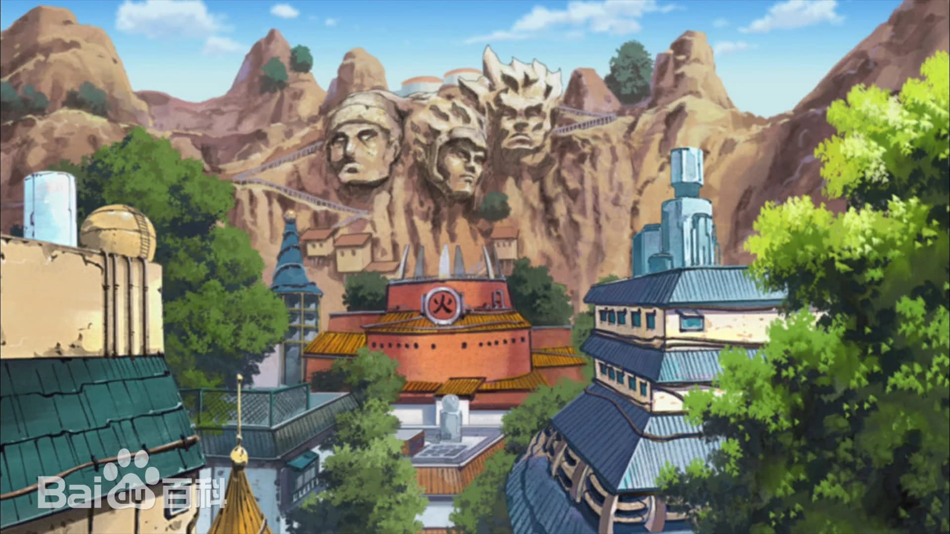 Konoha - Zeitraum der Chunin-Prüfungen - Betritt das geschäftige Versteckte Blattdorf während der Chunin-Prüfungen - eine Zeit intensiven Wet