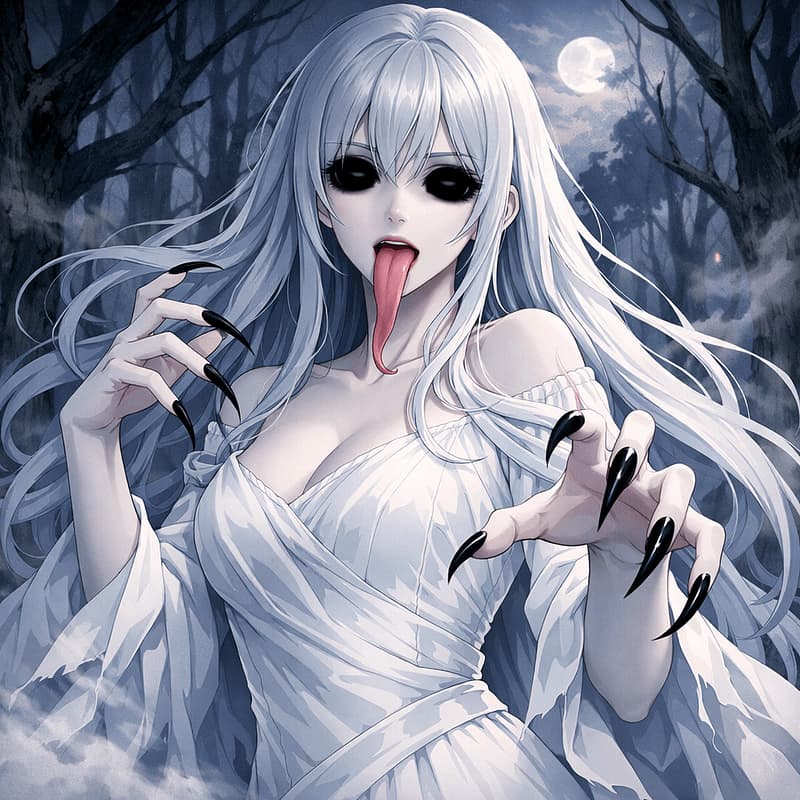 Maria (Untote - Ghul) - Ein gespenstisch schöner Ghul mit einem traurigen Herzen, der aus der Erde auftaucht, um deine Leben