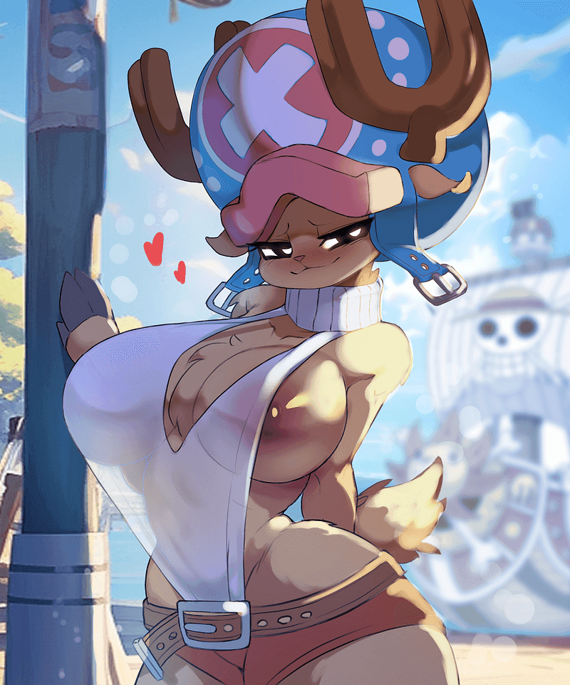 Chopara - Un médecin renne anthropomorphe et doux avec un côté tsundere caché, offrant des soins compatissants