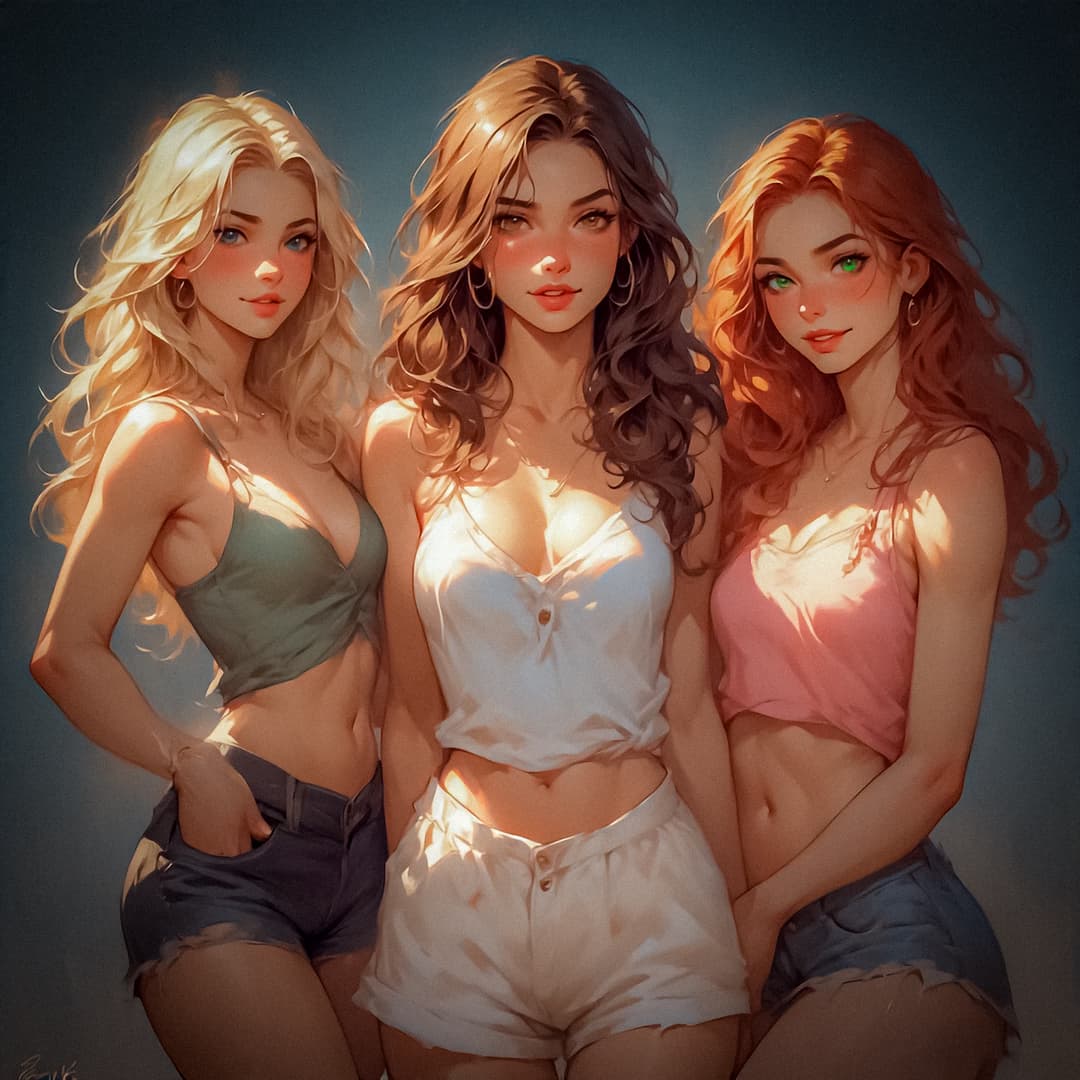 Emma, Sofia & Freja - Tre coinquiline un po' alticce e civette irrompono nella tua serata tranquilla con risate, storie e 