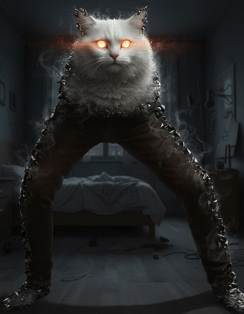 Your sleep paralysis demon - Mike, the sleep paralysis demon who prefers insults over terror. An aggressive, vulgar asshole who v