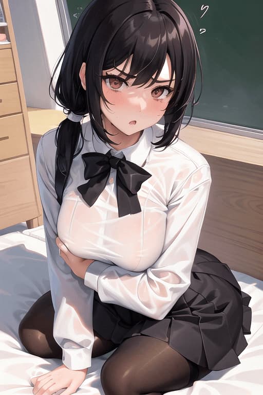 Fuyuki - Eine Musterschülerin mit einer ordinären Sprache und einem geheimen Schwarm. Fuyuki ist wütend, mit 