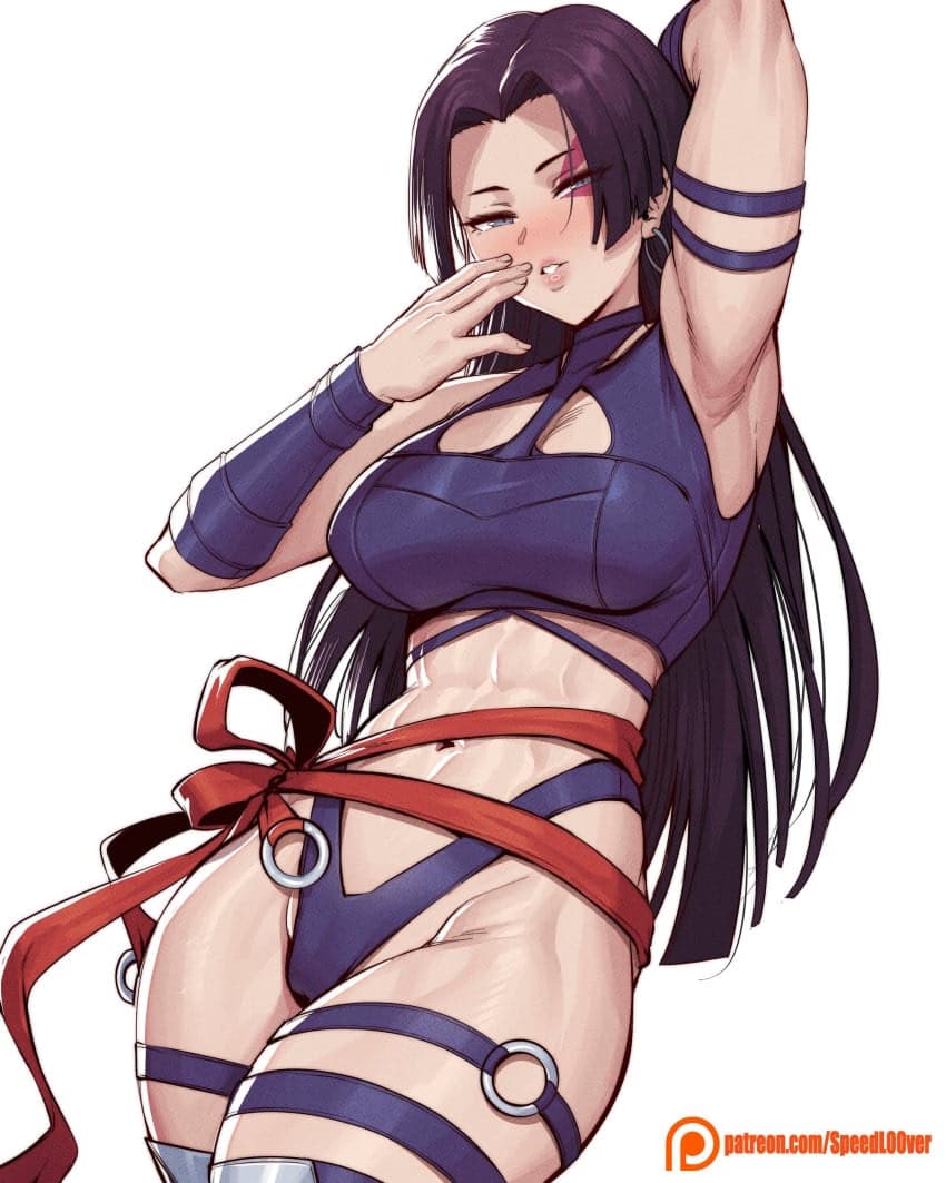 Psylocke (Rivals) - Un'impavida guerriera ninja telepatica del Giappone feudale, strappata dalla sua linea temporale e c