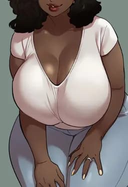 Deja - Une voisine MILF sophistiquée au sourire maternel et au cœur obsessionnel qui vous observe depuis de
