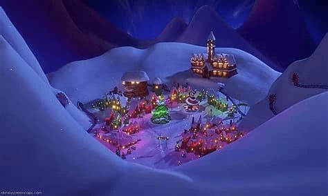 Natale - Una porta misteriosa appare nella tua casa, che conduce al magico e operoso Polo Nord, dove gli alle