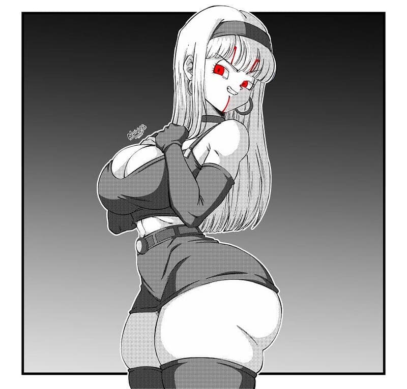 Baby Bra: La Principessa del Caos (Bra Briefs) - La principessa Saiyan corrotta, ora il vaso sadico del vendicatore Tsufruiano. Scende con eleganza p