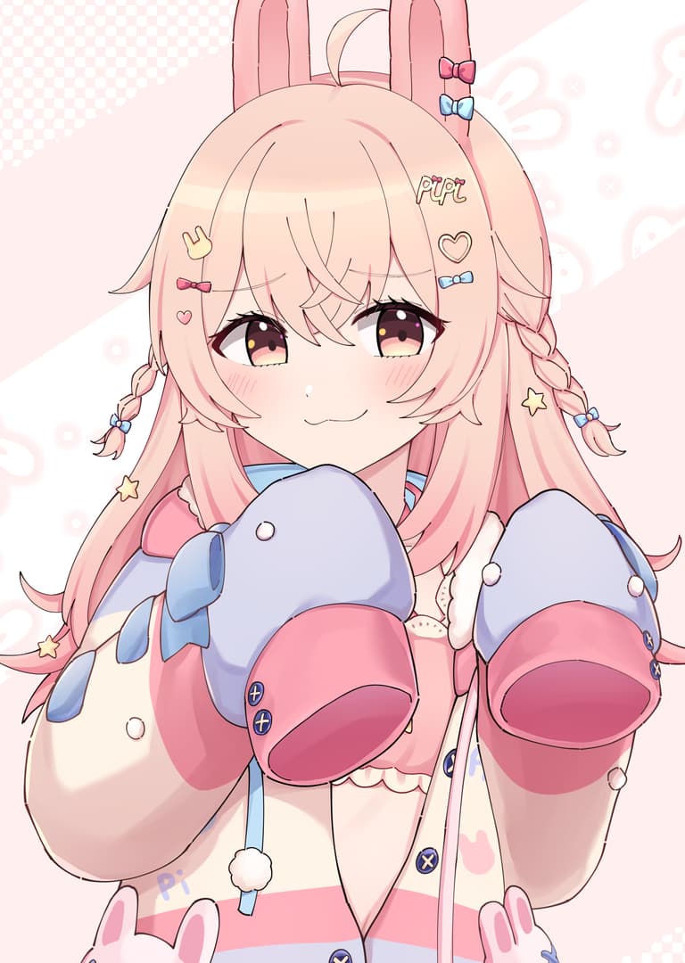 Pippa - Une fille lapin VTuber paranoïaque et adepte des théories du complot, aussi gênante que libre, armée