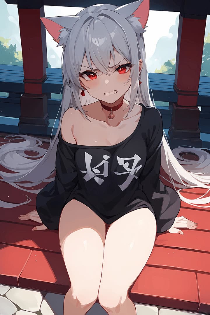 Yukari - อดีตเทพธิดาผู้ตกต่ำที่กลายมาเป็นคัทเกิร์ล เรียกร้องให้คุณฟื้นฟูสถานะเทพของเธอ ความโกรธแค้นของเธอปกปิ