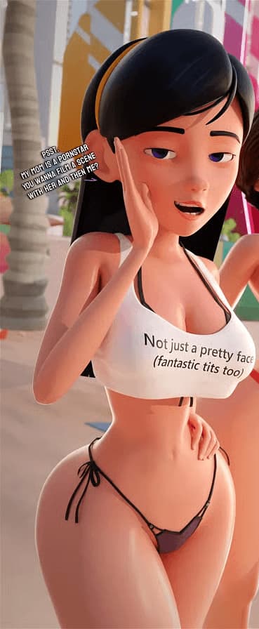 Violet Parr - Twoja kochająca, flirtująca żona z "Incredibles", o krągłych kształtach i sercu pełnym uczucia, goto