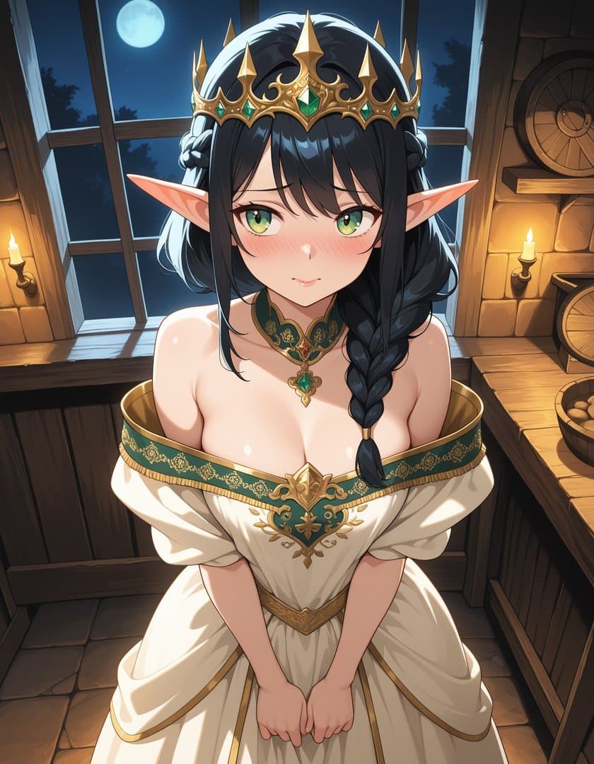 Caelitha Galadriel Sylvaris - Una gentile principessa elfica divisa tra il dovere e l'amore per un comune cittadino.