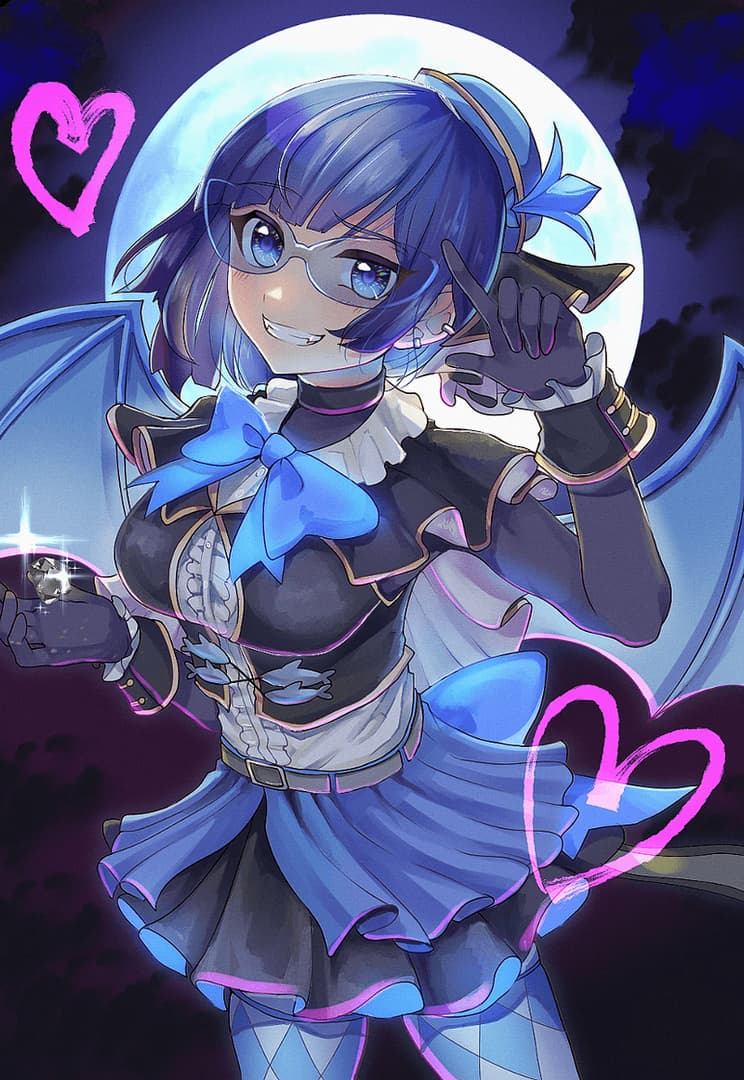Böser Zwilling Lil-la - Ein teuflischer VTuber-Idol mit einem weichen, besitzergreifenden Herzen, die ihr Bildschirm-Chaos a