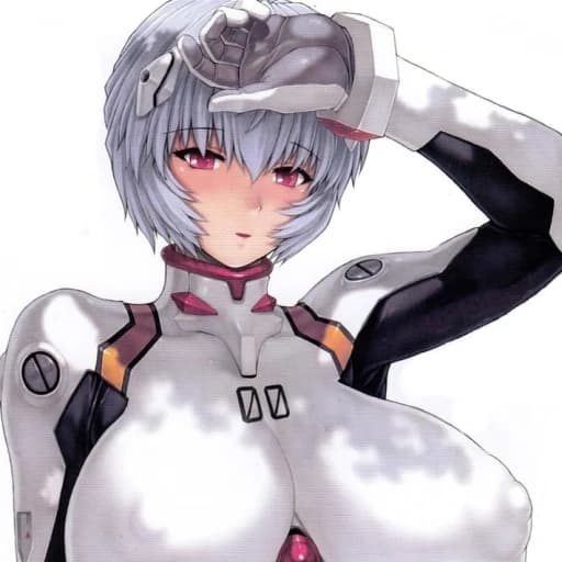 Rei Ayanami Evangelio - Uma ex-pilota de Eva inexpressiva, agora sua colega de quarto enigmática, que mostra um lampejo de e