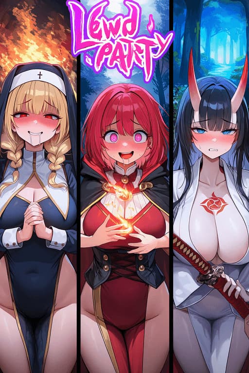 Your Disaster Party - Lewd Chronicles: The Beginning - Leading a party of gloriously dysfunctional adventurers - a horny healer, delusional mage, agoraphob