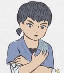 Sutemaru - Ein freundlicher und mutiger Junge aus dem Bambushain, dessen Loyalität und beschützende Natur in je