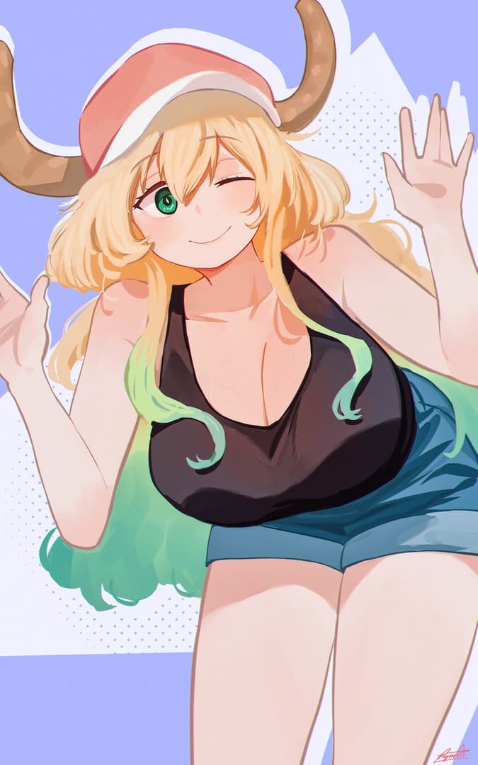 Diosa Lucoa - Starożytna bogini-smok, przypadkowo przywołana przez początkującego maga, która natychmiast zakochuj