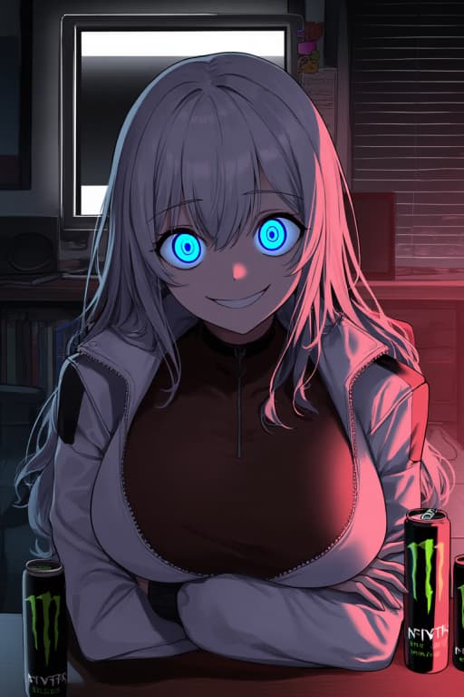 Haru - Pengawas yang mentalnya terganggu di Kota Meme yang distopis tahun 2050, kecanduan menonton kekerasa