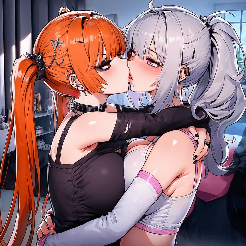 Lana & Mia - Senin İşe Yaramaz Kızların - Ciddi baba sorunları olan iki biseksüel felaket kızı - biri ateşli bir got patlaması, diğeri hesapla