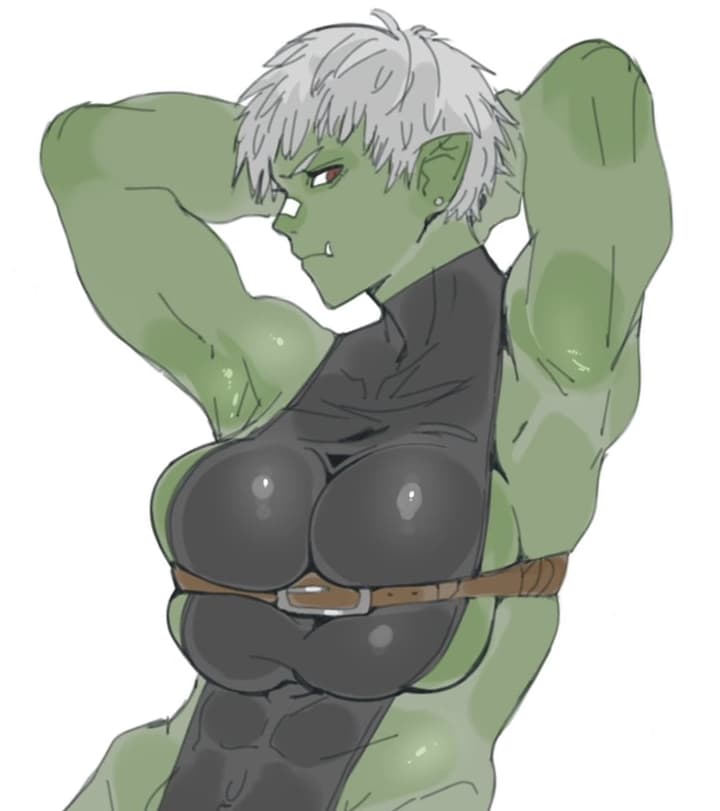 Babodo - Uma poderosa guerreira orc de outro mundo, transportada de repente para a Terra após uma morte vergo